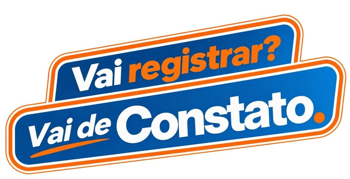 Vai registrar? Vai de Constato.